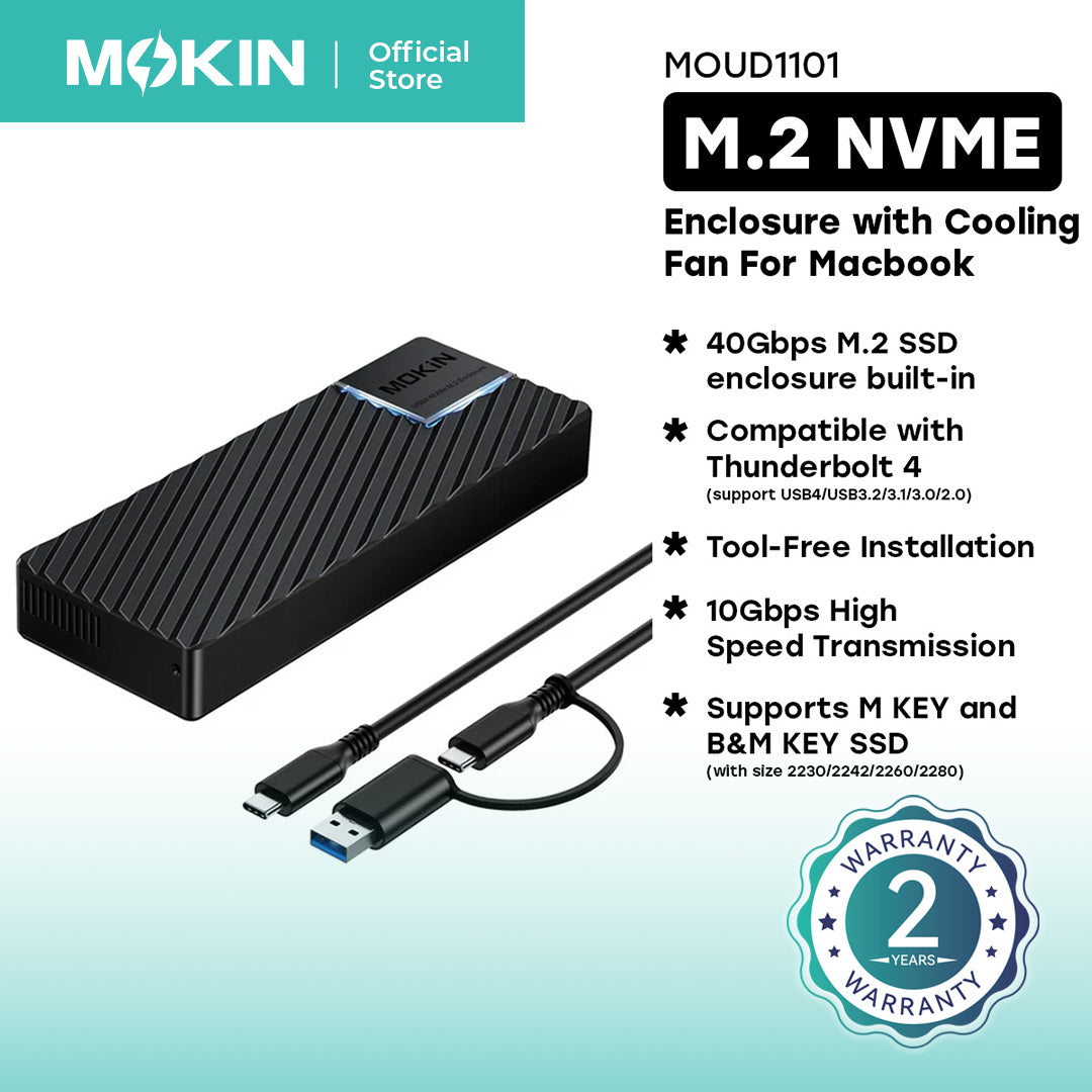 Mokin USB4 40Gbps Enclosure MOUD1101 — view 2
