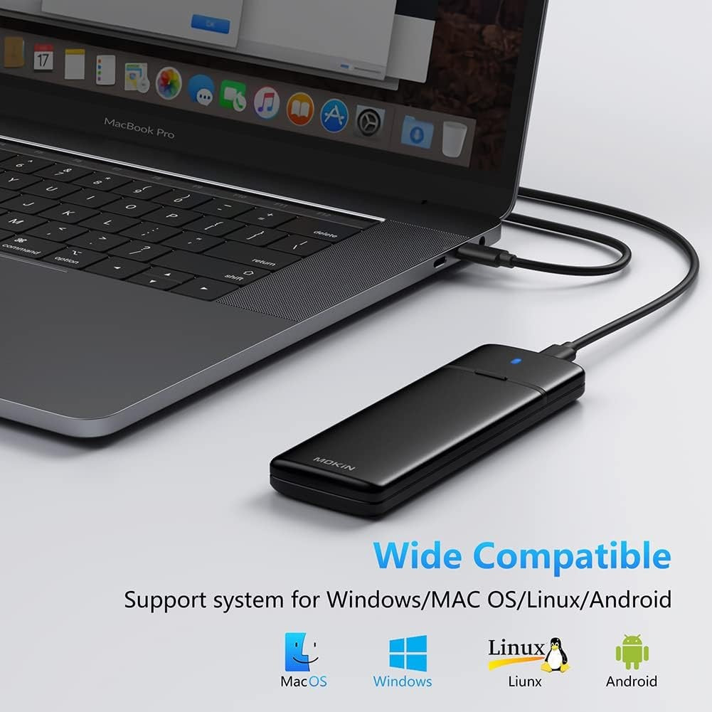 Mokin M.2 NVMe & NGFF Enclosure MOUD0501 — view 7