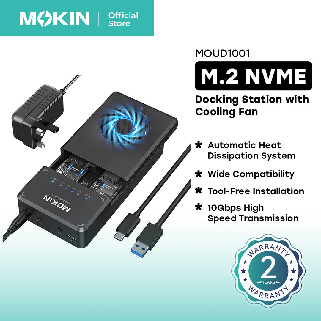 Mokin NVMe M.2 Enclosure MOUD1001 — view 2