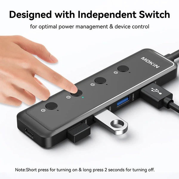 Mokin 5-in-1 USB A Multiport Hub MOUC5708 — view 7