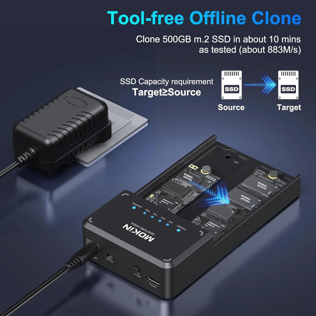 Mokin NVMe M.2 Enclosure MOUD1001 — view 6