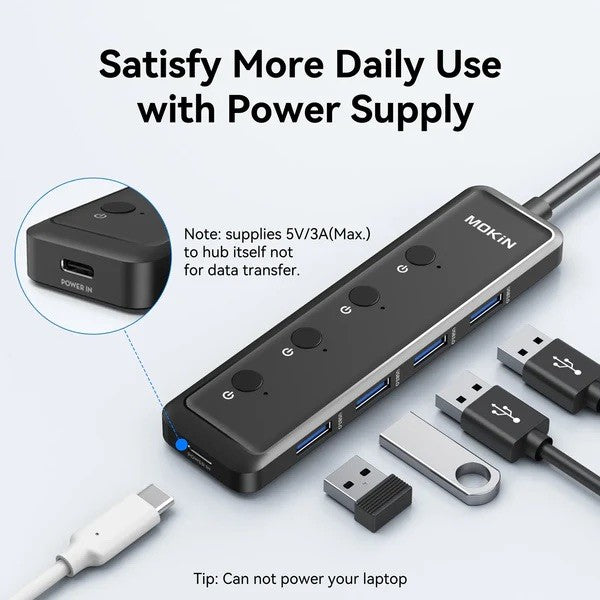 Mokin 5-in-1 USB A Multiport Hub MOUC5708 — view 4