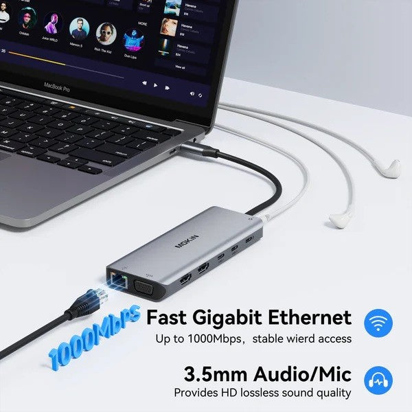 Mokin 13/14 in 1 USB C Multiport Hub (MOUC 0231/0221) — view 6