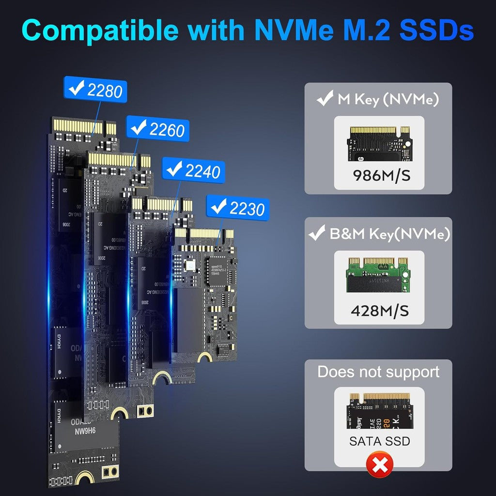 Mokin NVMe M.2 Enclosure MOUD1001 — view 4