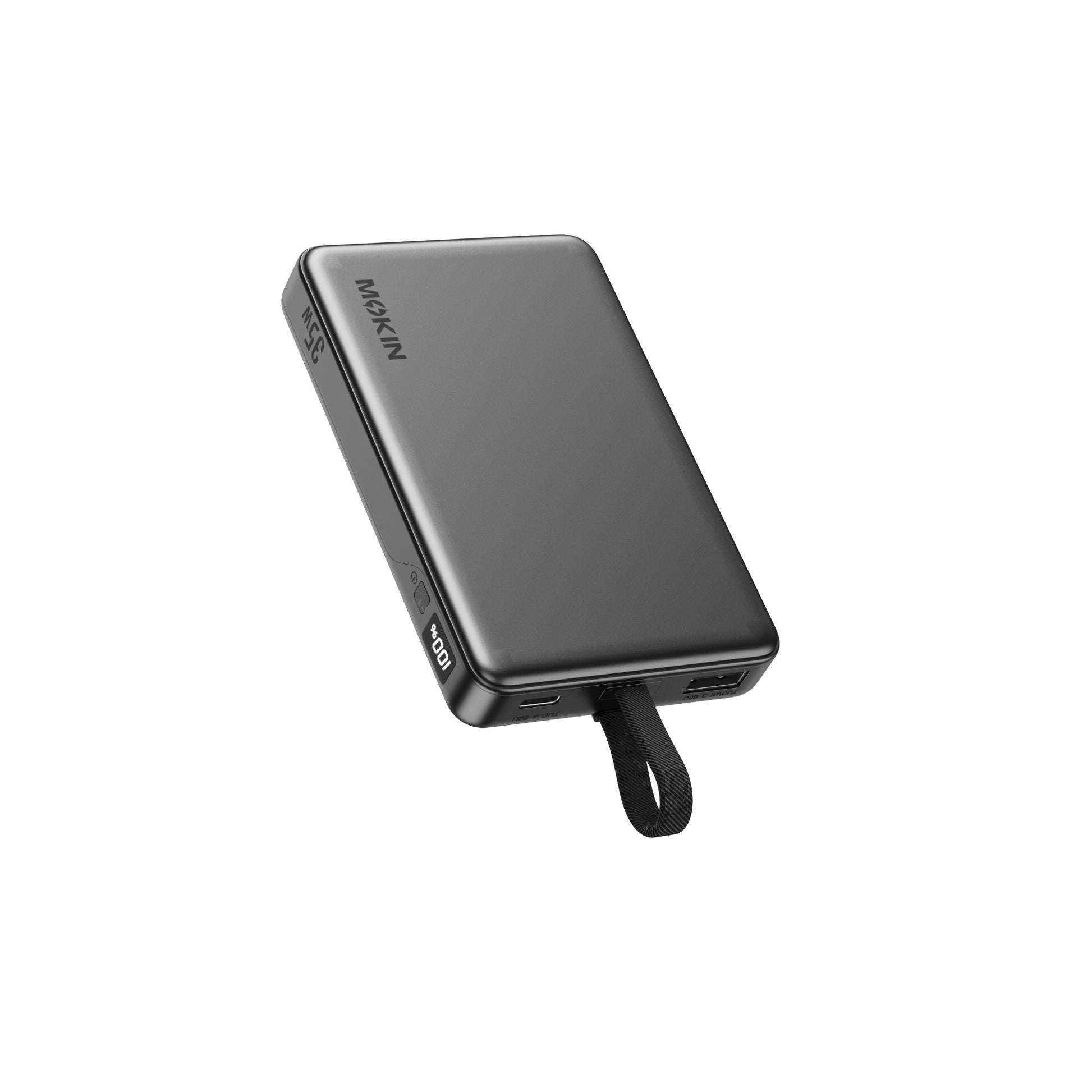 MOKiN 35W 10000mAh Power Bank with build in USB C Cable — view 2